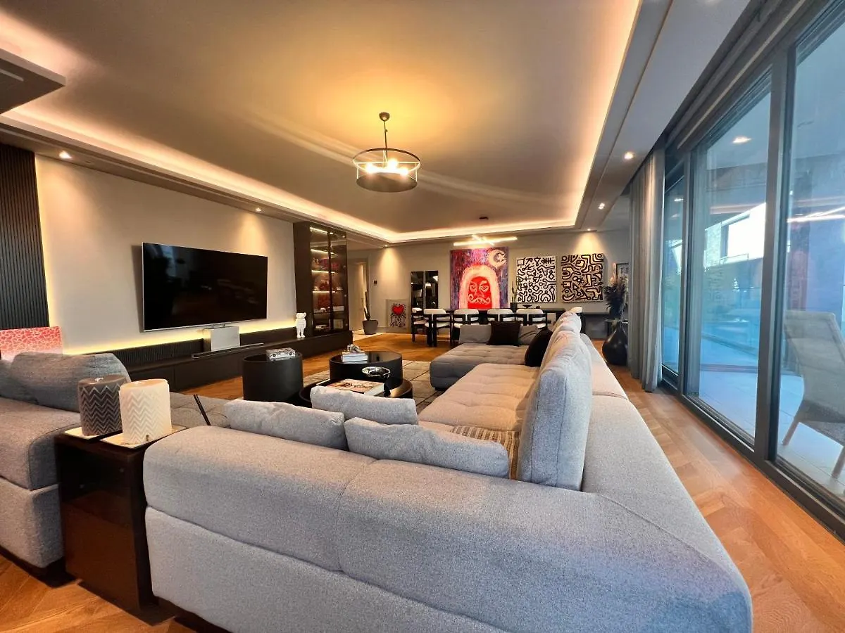 아파트 Amazing Luxury Large 4 Bedroom Apt Istinye Park 1 Min 250M2 이스탄불